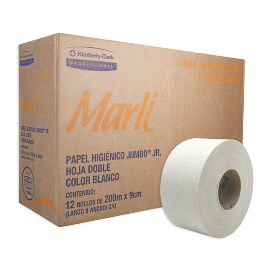 Papel higiénico Jumbo Junior Marli