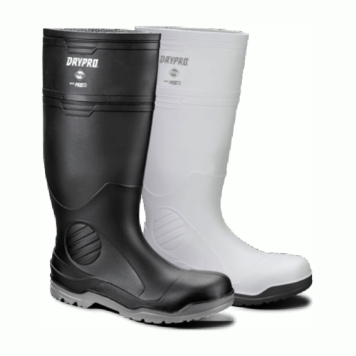 Bota sanitaria blanca suela gris