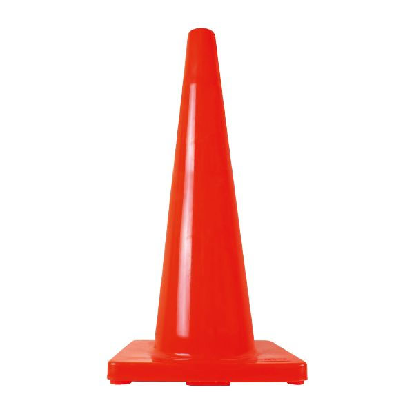 Cono naranja de 71cm base naranja