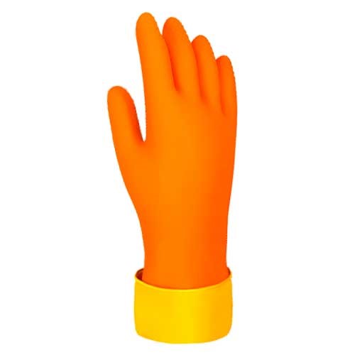 Guantes de latex multiusos reforzados uso rudo