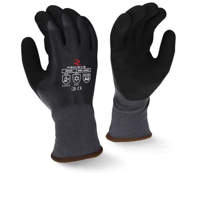 Guante Gripper de Invierno Impermeable con Protección contra Cortes Nivel A2 Radians RWG28