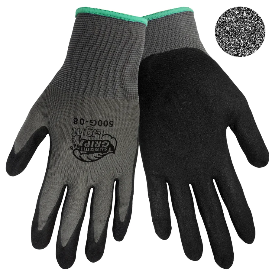 Guantes Tsunami Grip Light con Nitrilo Mach Finish – Modelo 500G