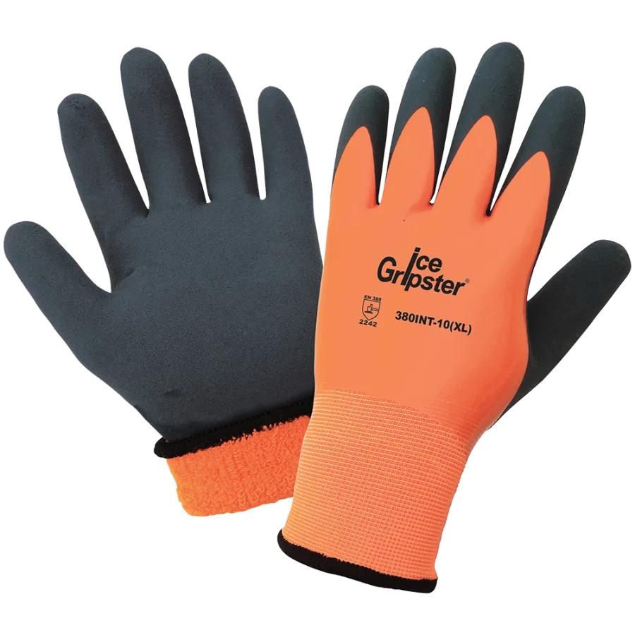 Guantes Ice Gripster – Alta Visibilidad, Resistentes al Agua y a Bajas Temperaturas – Modelo 380INT