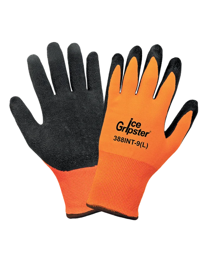 Guantes Ice Gripster Resistentes al Agua y de Tela Sintética Cepillada – Modelo 388INT