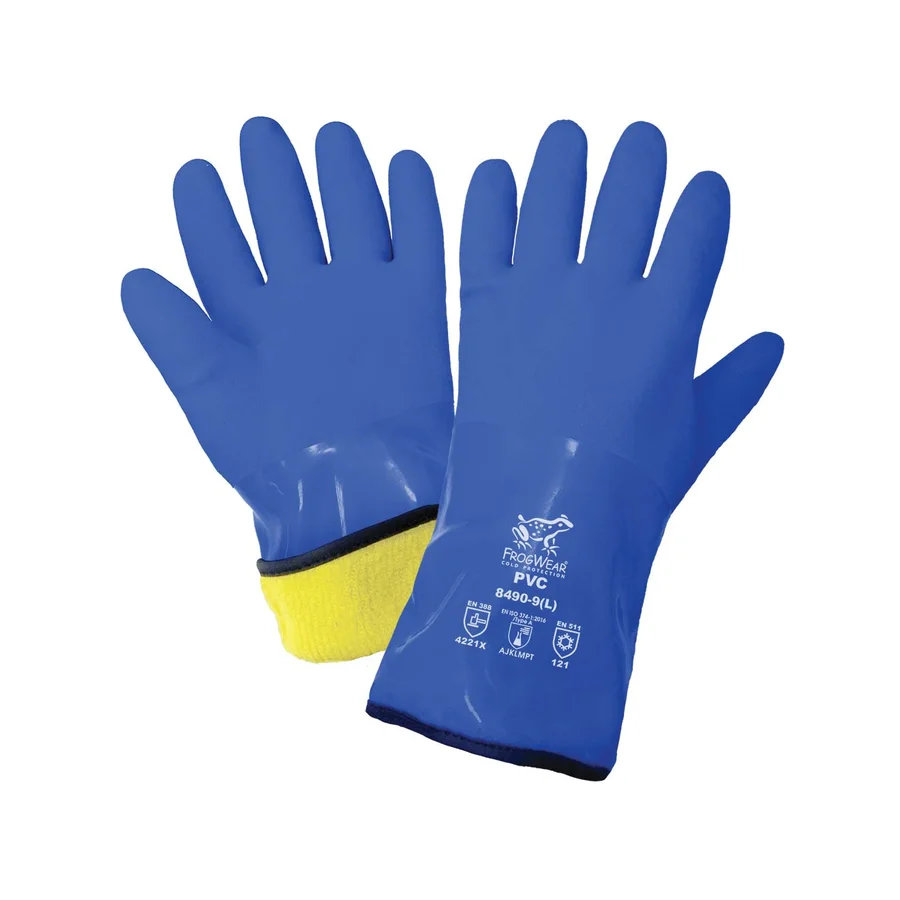 Guantes FrogWear de PVC Flexible con Aislamiento – Modelo 8490