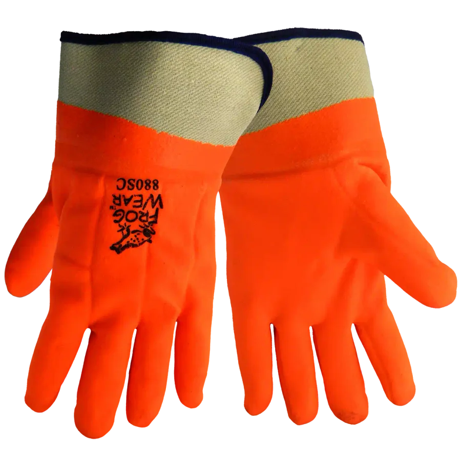 Guantes Frogwear de Alta Visibilidad en PVC – Modelo 880SC