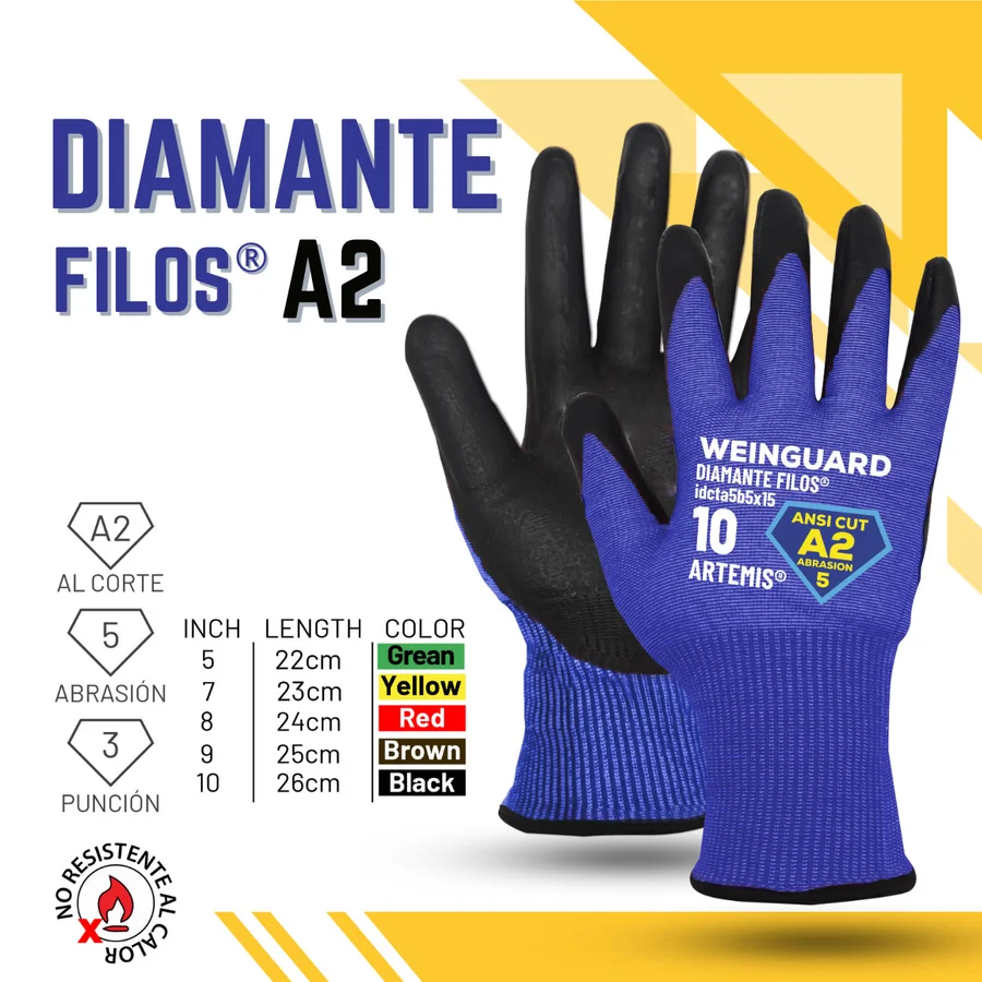 Guantes Diamante FILOS® A2