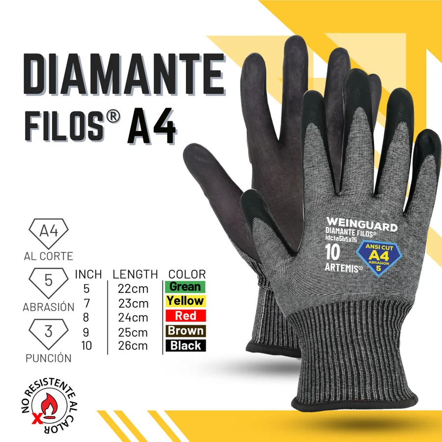 Guantes Diamante FILOS® A4