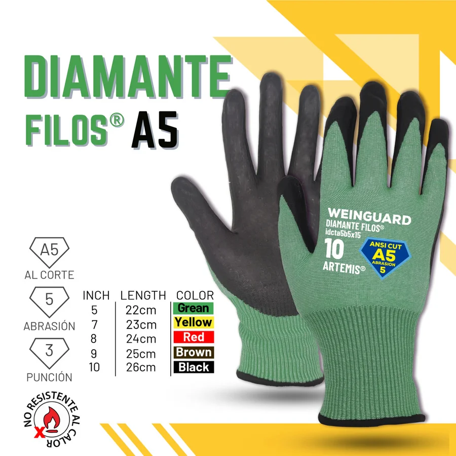 Guantes Diamante FILOS® A5