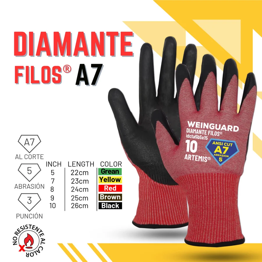 Guantes Diamante FILOS® A7